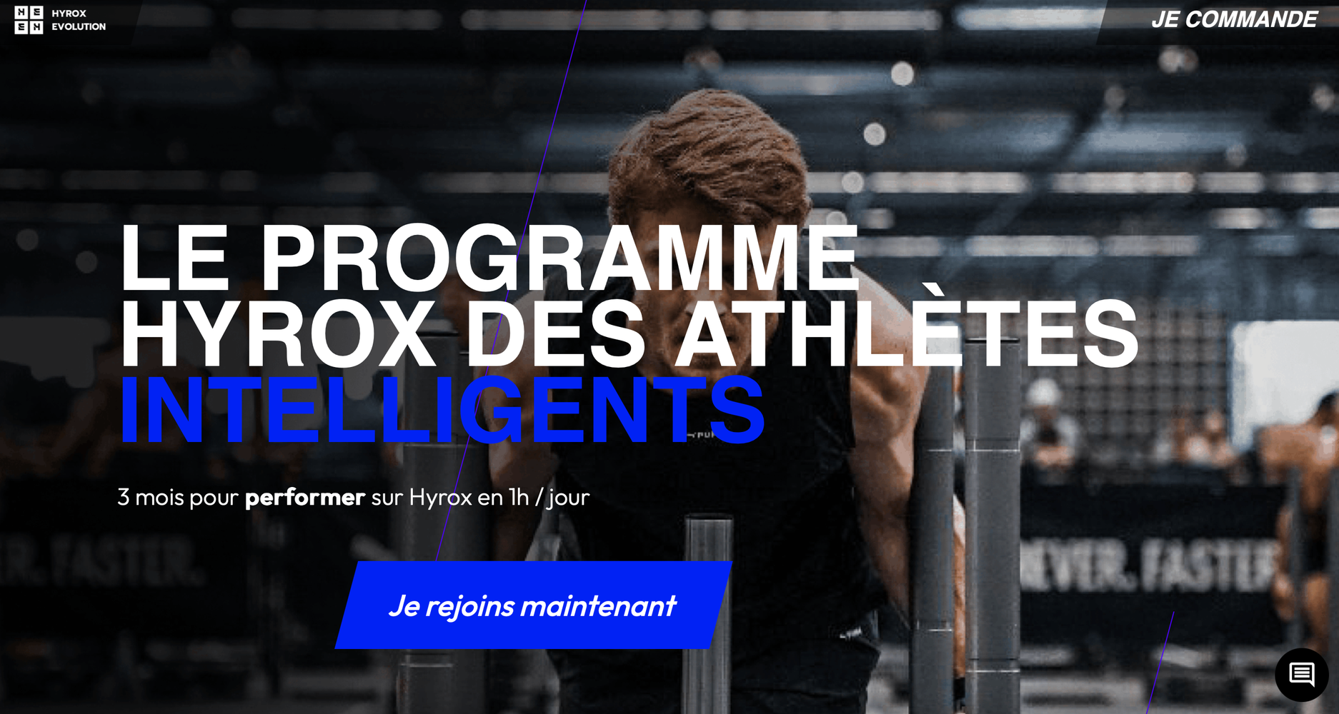 Page d'accueil du site Rox Evolution